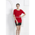 Fashion short-sleeve cashmere knitted sweater